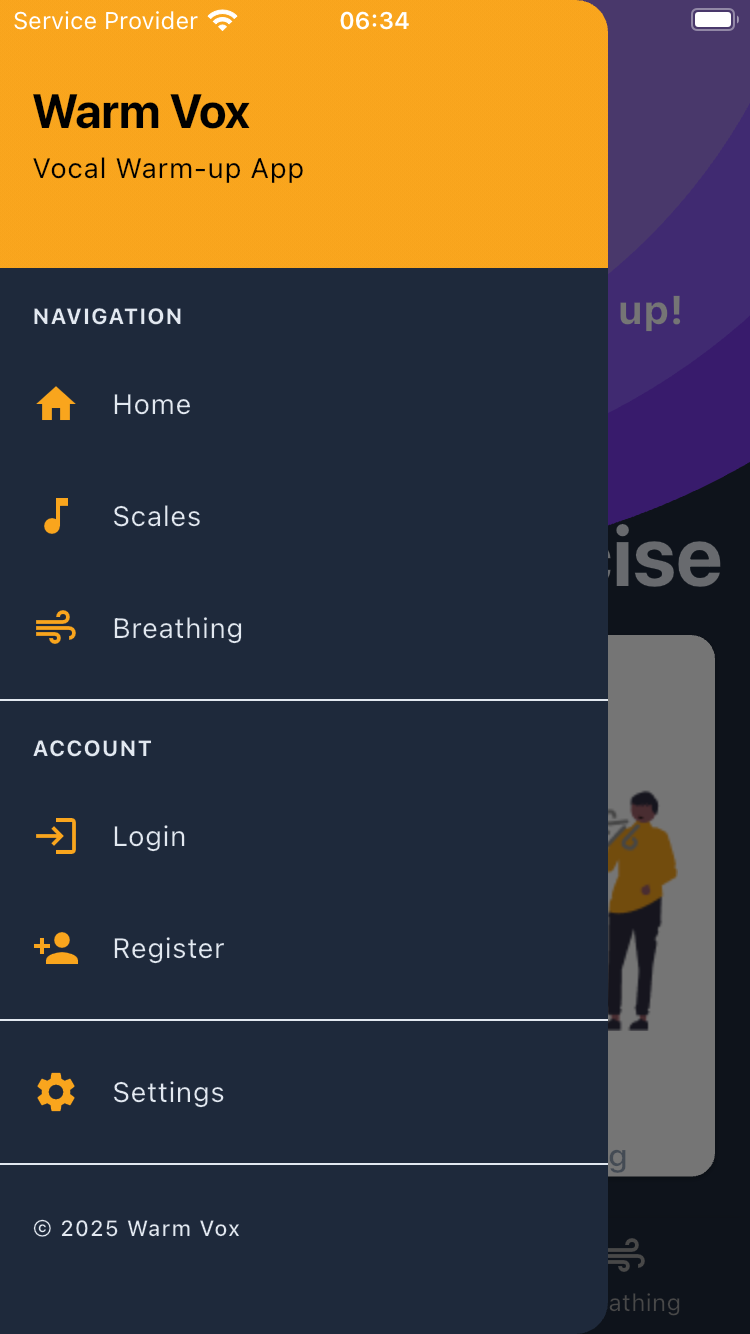 Drawer Menu