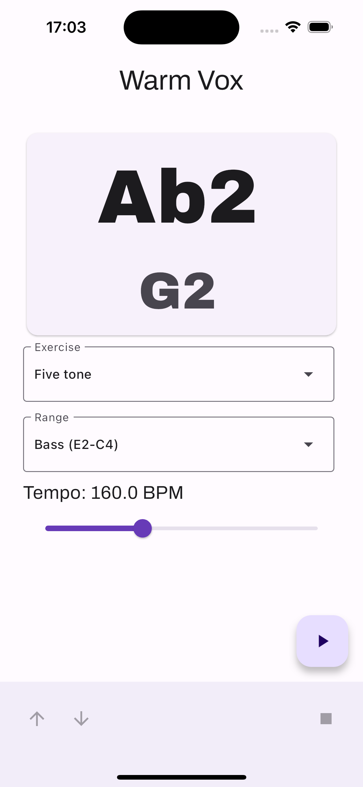 App screenshot
