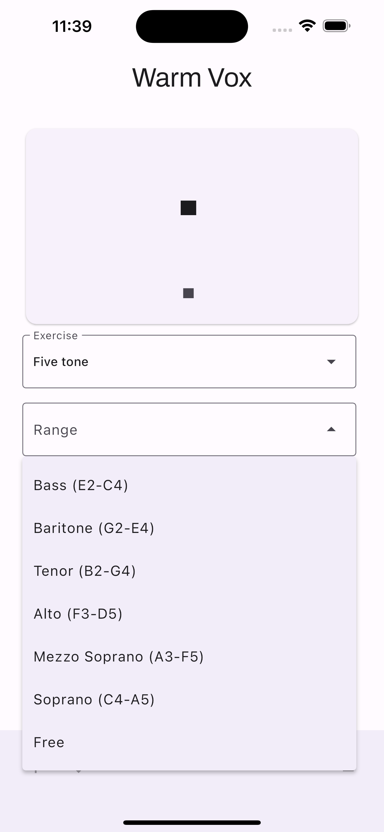 App screenshot