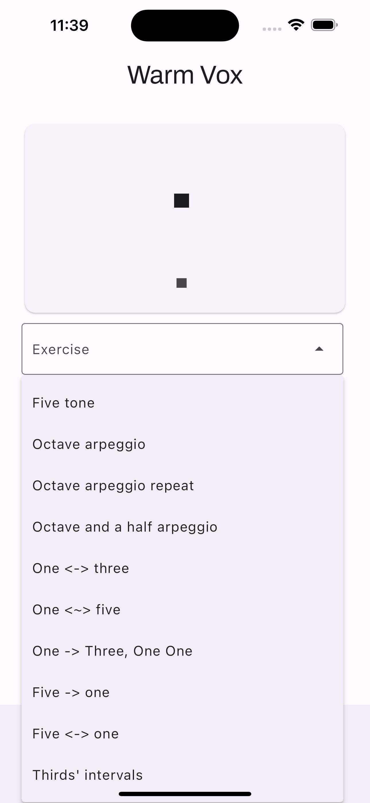 App screenshot